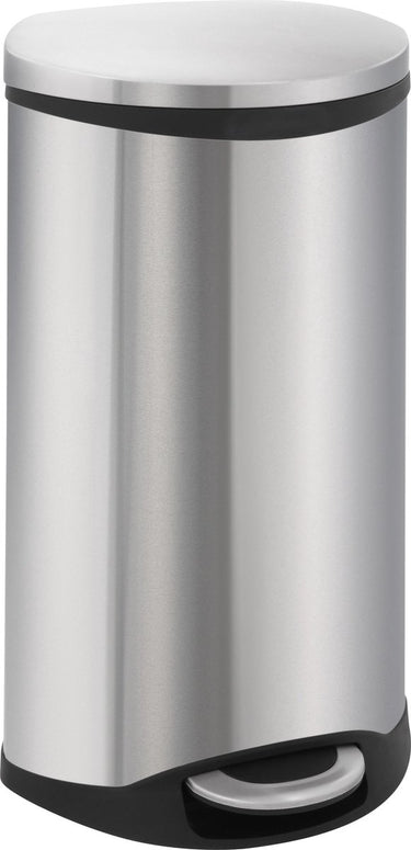 Eko - shell bin pedaalemmer 30 liter - stainless steel plastic - mat rvs - prullenbak