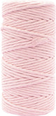 Vaessen creative macrame touw - lichtroze - 3mmx100m