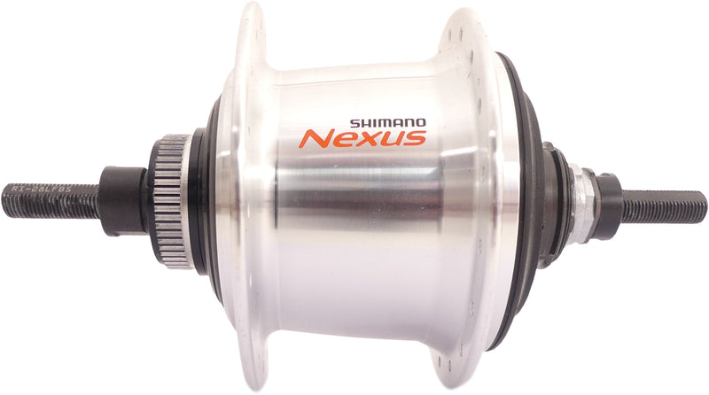 Load image into Gallery viewer, Shimano Versnellingsnaaf Nexus 7 SG-C3001 schijfrem 36 gaats zilver
