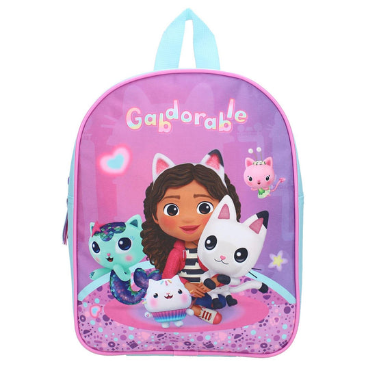 Vadobag rugzak gabby's dollhouse 29x22x9cm paars
