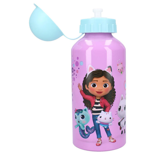 Vadobag drinkfles gabby's dollhouse alu 500ml
