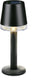 Merkloos sans marque solar tafellamp - led - verstelbaar - zwart