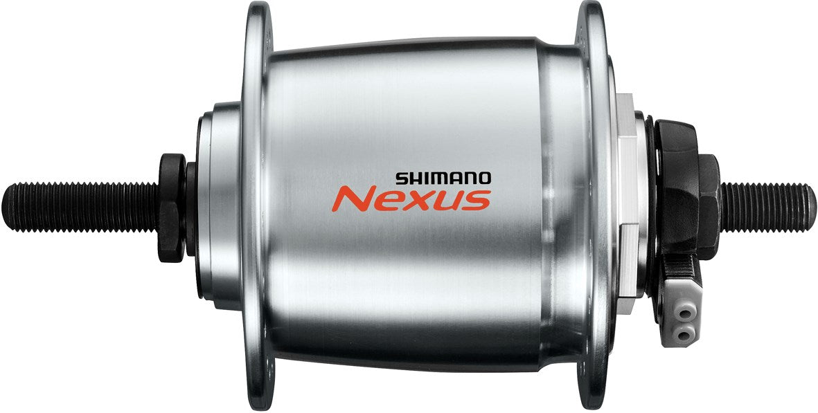 Dynamo naaf SHIMANO DH-C6000-1R 36 gaats 6V 1,5 Watt voor rollerbrake - zilver