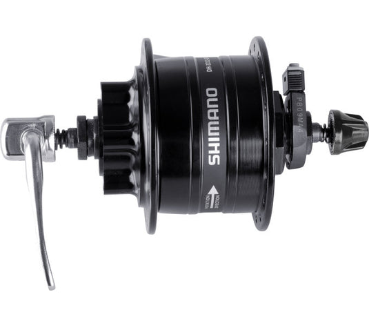 Shimano dh-3d32 disc 6-bolt hub dynamo 36h