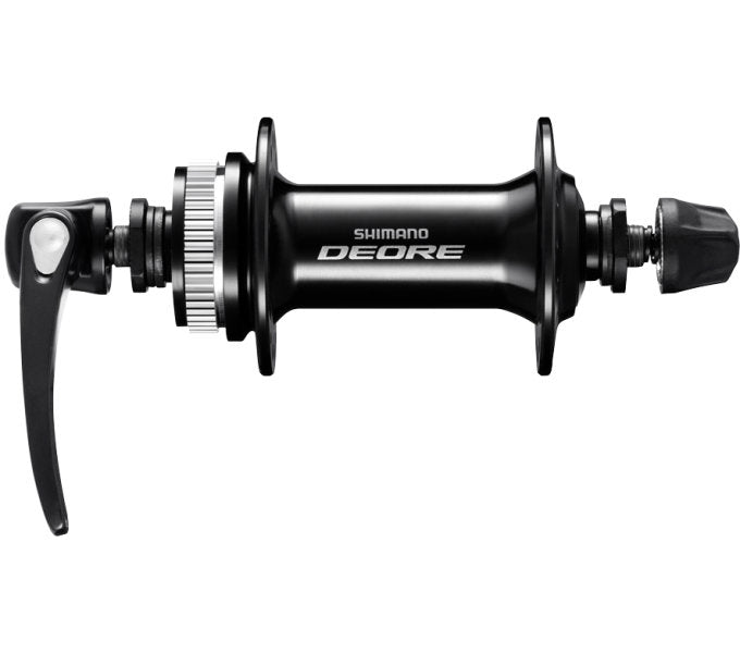 Shimano Voornaaf Deore HB-M6000 36 gaats 100 mm inbouwbreedte met snelspanner zwart