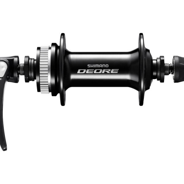 Shimano Voornaaf Deore HB-M6000 32 gaats 100 mm inbouwbreedte met snelspanner zwart