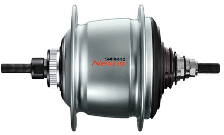 Versnellingsnaaf Shimano Nexus 8 SG-C6001 voor schijfrem - 36 gaats - zilver