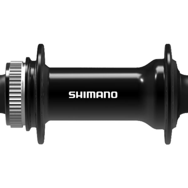 Voornaaf Shimano Altus HB-TC500-15 - CL - 28 gaats - 110 x 15 e-thru steekas - zwart