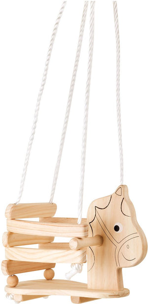 Small foot - houten paardenschommel, 145cm