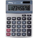 Rekenmachine viking at-812e grijs metaal, plastic