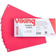 Scheidingsstroken niceday rood 100 tabs