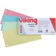 Scheidingsstroken niceday multi kleur 40 tabs