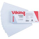 Scheidingsstroken niceday 190g m2 karton 24x10,5cm wit 100 stuks