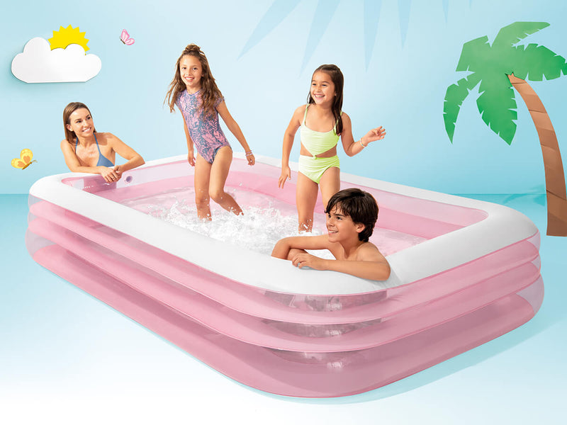Load image into Gallery viewer, Opblaasbaar zwembad Family Pool - roze
