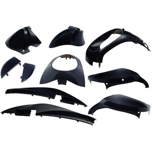 Edge plaatset 10-delig voor sym mio - zwart metallic