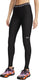 Under armour heatgear legging-blk dames sportlegging - ultimate zwart - wit