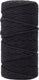 Vaessen creative macrame touw - zwart - 3mmx100m