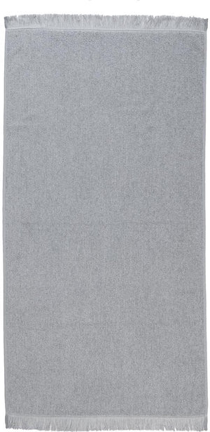 Vtwonen groove badhanddoek - antraciet - 70 x 140 cm