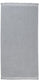Vtwonen groove badhanddoek - antraciet - 70 x 140 cm