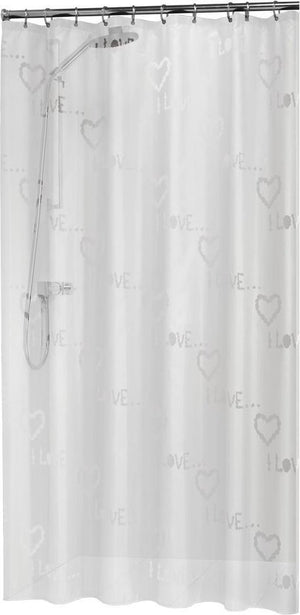 Sealskin condens douchegordijn 180x200 cm - peva - wit