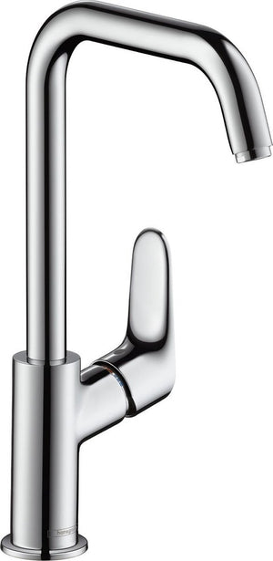 Hansgrohe focus - wastafelmengkraan - ééngreeps bediening - zonder waste - 240mm - draaibare uitloop - chroom
