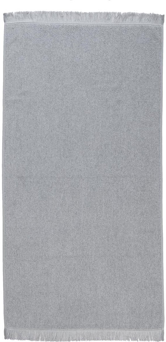 Vtwonen groove badhanddoek - antraciet - 70 x 140 cm