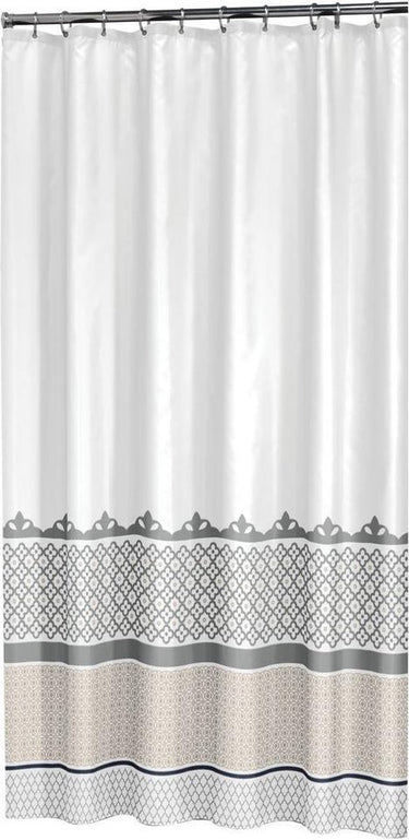Sealskin marrakech douchegordijn 180x200 cm - polyester - zilver goud