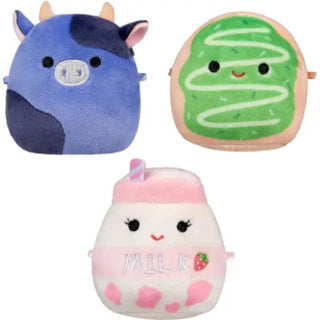 Squishmallows pluche knuffel set micromallows 3-delig verzamelfiguur.