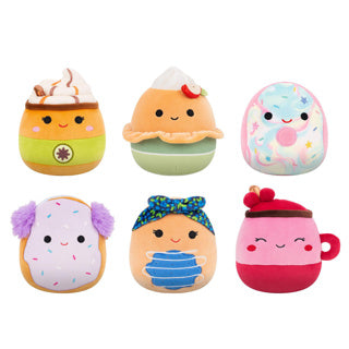 Load image into Gallery viewer, Squishmallows 13cm unscented mystery bag cookie, donut, pastry, latte, drink, pie | 9 stuks

