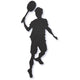Https: www.cchobby.nl label-badminton-speler-afm-40x90-mm-zwart-10-stuk-1-doos