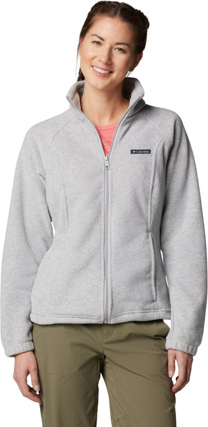Columbia benton springs - fleece vest dames - extra zacht en warm - grijs - maat l