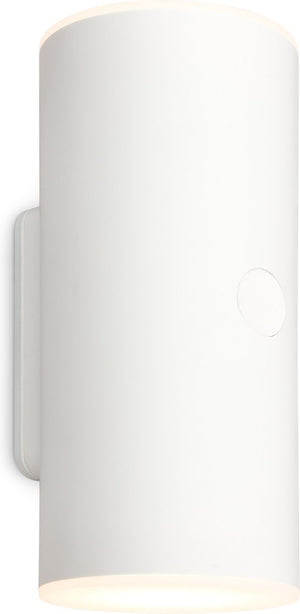 Briloner lima - buitenlamp - wandlamp - buitenverlichting dimbaar- usb opladen - oplaadbare batterij - spatwater bescherming - 15,5 x 7 x 8 cm - wit