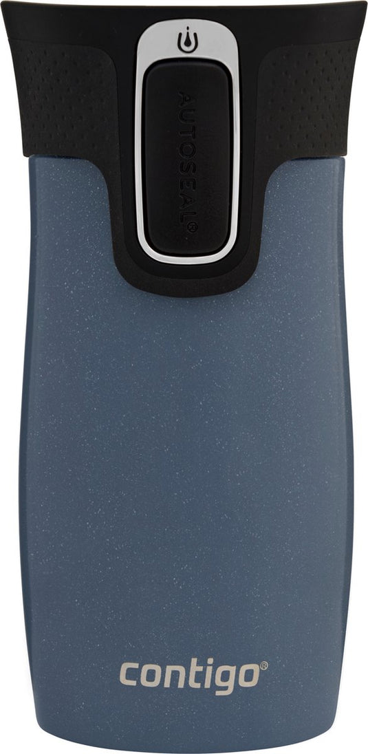 Contigo west loop mini autoseal thermosbeker - lakeside - roestvrijstalen isoleerbeker, koffiebeker-to-go, bpa-vrij, lekvrije beker-to-go met easy-clean-deksel, houdt tot 6 uur warm, 300 ml