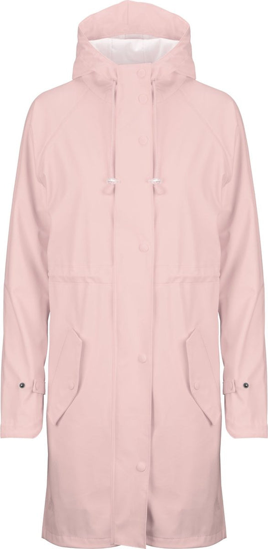Ralka regenjas dames - mizzle - lichtroze - maat 42
