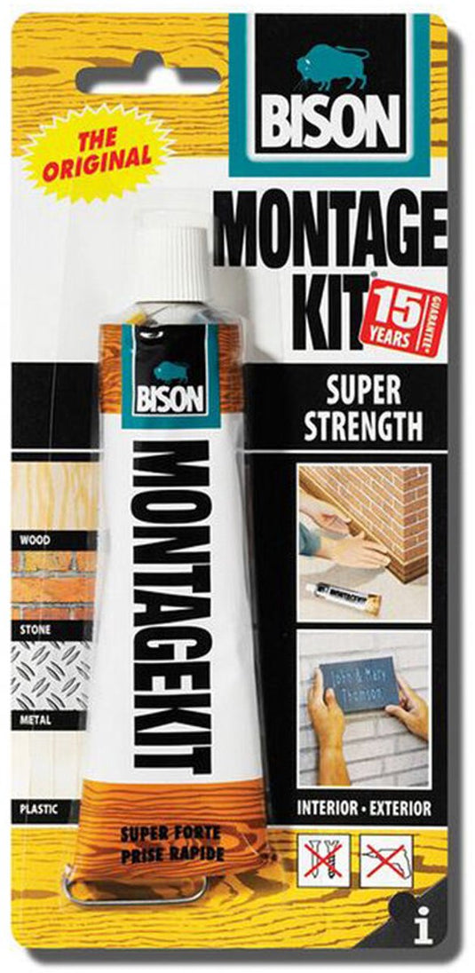 Bison montage kit - neopreen montagelijm - 125g