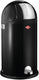 Wesco kickboy prullenbak | pedaalemmer | 40 liter | metaal - zwart | afvalbak - made in germany