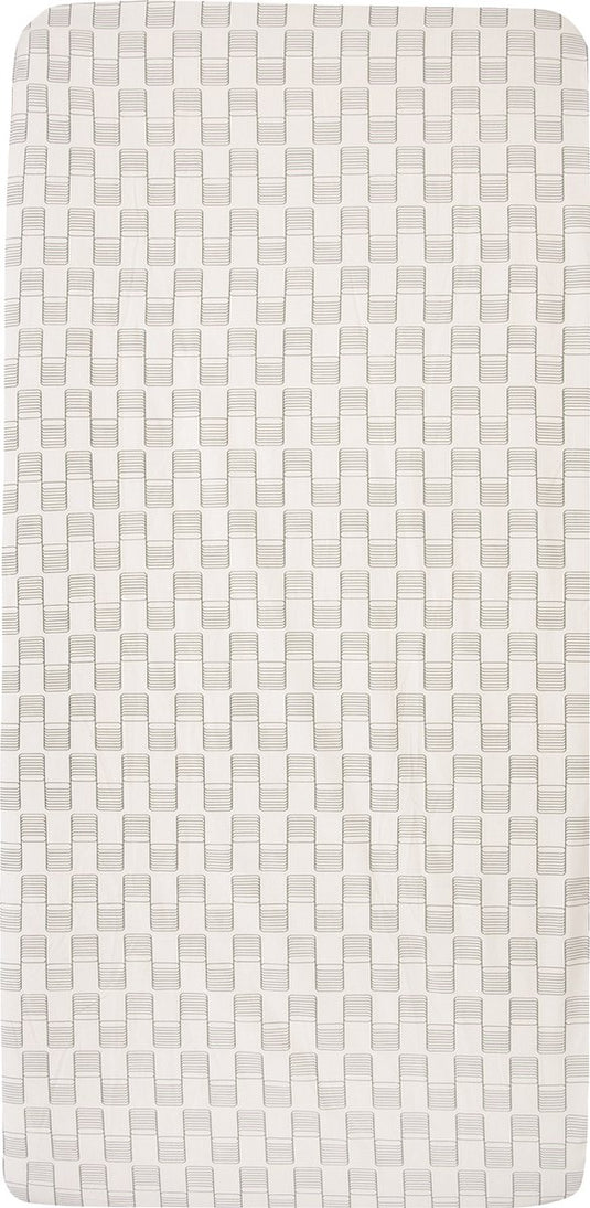 Witlof for kids hoeslaken 70 x145cm sticky stripes
