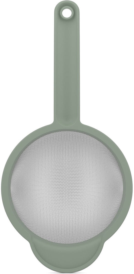Mepal zeef chef it - 16.7 cm - met handig ophangoog - past in beslagkommen - hittebestendig tot 110°c - vaatwasmachinebestendig - bakspullen - nordic sage
