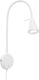 Briloner tusa - led wandlamp - zwenkbare bureaulamp - bedlamp met warm wit licht - 4.7 w - wit - ø8 x 45 cm