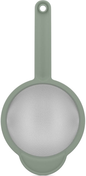 Mepal zeef chef it - 16.7 cm - met handig ophangoog - past in beslagkommen - hittebestendig tot 110°c - vaatwasmachinebestendig - bakspullen - nordic sage
