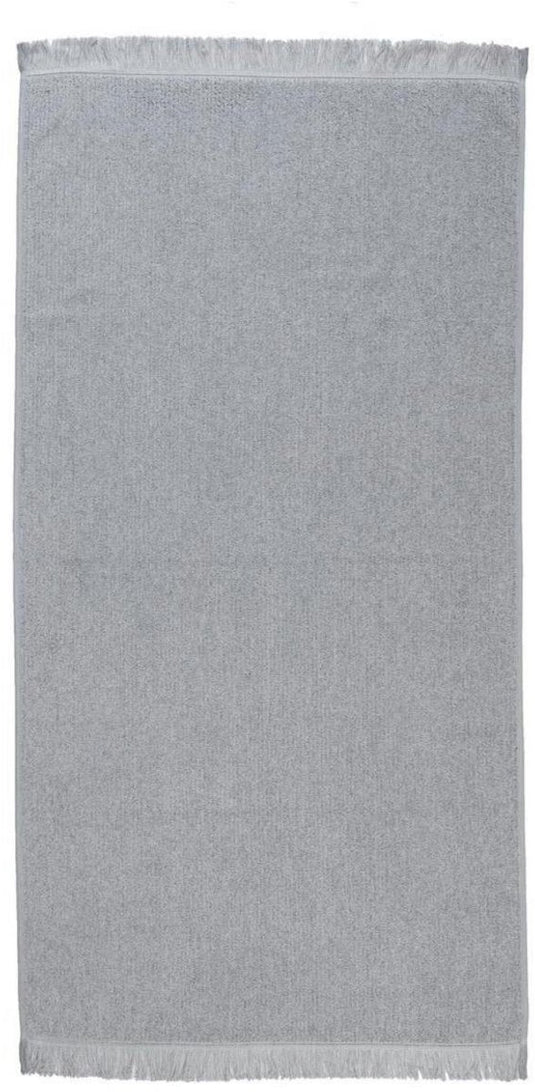 Vtwonen groove - douchehanddoek - 60x110 cm - antraciet