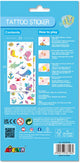 Avenir tattoo stickers - zeedieren - 52 stuks - blijft 3 tot 5 dagen - 3 jaar