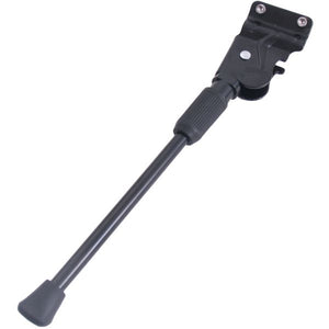 Edge zijstandaard 28 40 mm 2 bouts aluminium - zwart