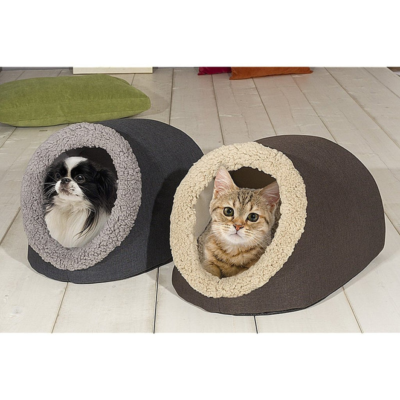 Load image into Gallery viewer, Sun garden simba huisdieren hol 45x40x32cm bruin beige

