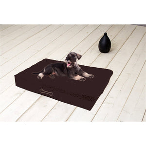 Sun garden buddy orthopedisch hondenkussen 72x50x8cm donkerbruin