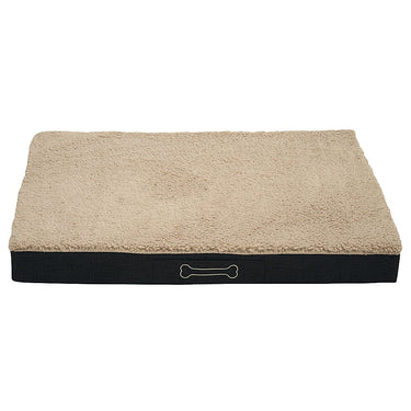 Sun garden buddy orthopedisch hondenkussen 72x50x8cm beige donkerbuin