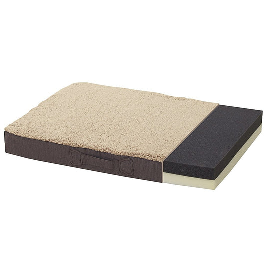 Sun garden buddy orthopedisch hondenkussen 72x50x8cm beige donkerbuin