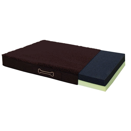 Sun garden buddy orthopedisch hondenkussen 79x60x8cm donkerbruin