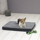 Sun garden buddy orthopedisch hondenkussen 79x60x8cm grijs antraciet