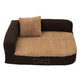 Sun garden pallina orthopedisch hondenkussen 100x80x27 cm bruin beige